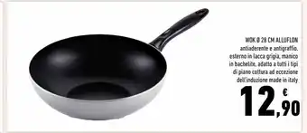 Conad Superstore Wok 28 cm alluflon offerta