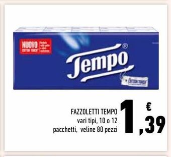 Conad Superstore Fazzoletti tempo offerta