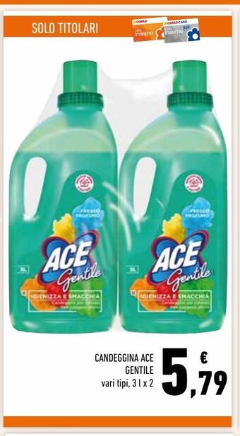 Conad Superstore Candeggina ace gentile offerta