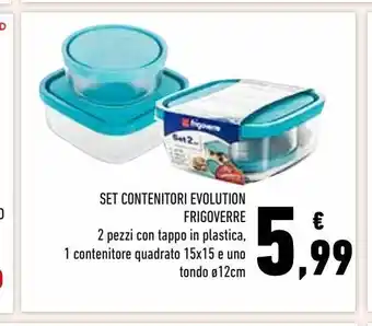 Conad Superstore Set contenitori evolution frigoverre offerta