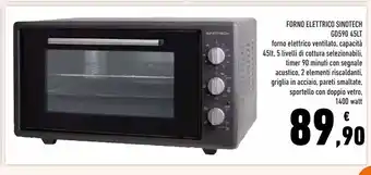 Conad Superstore Forno elettrico sinotech offerta