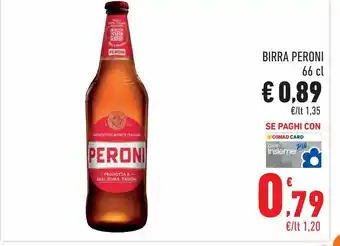Conad City Birra peroni 66cl offerta