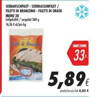 Coop Branzino offerta