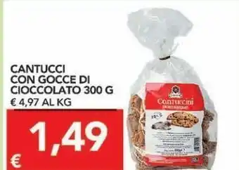 Fresco Market Cantucci con gocce di cioccolato offerta