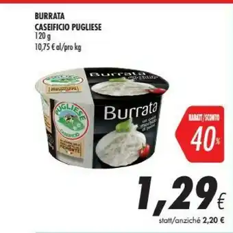 Coop Caseificio pugliese Burratta offerta