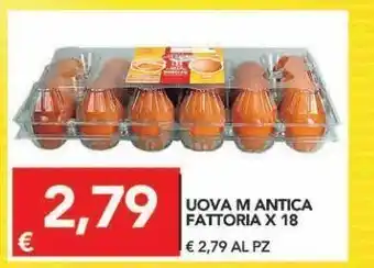 TuoDi Uova m antica fattoria x 18 offerta