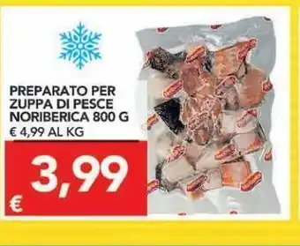 TuoDi Preparato per zuppa di pesce noriberica 800 g offerta