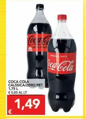 TuoDi Coca-cola classica/zero pet 1.75 l offerta