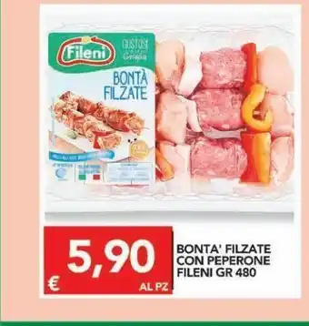 TuoDi Bontà filzate con peperone fileni gr 480 offerta