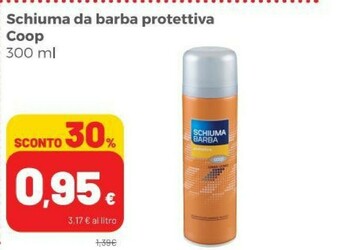 Coop Schiuma da barba offerta