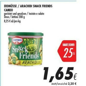 Coop Cameo Arachidi offerta