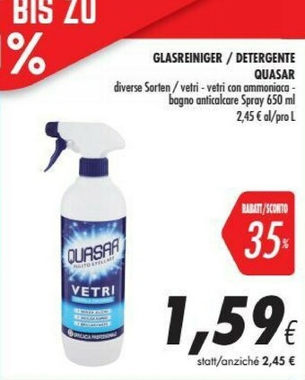 Coop Quasar Pulizie di casa offerta
