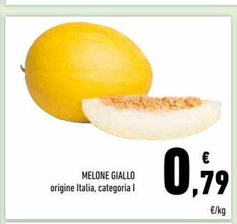 Conad Melone giallo origine italia, categoria i offerta