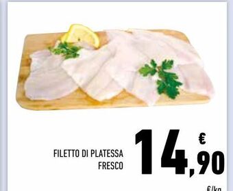 Filetto di platessa fresco