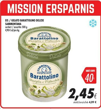 Coop Sammontana Gelato offerta