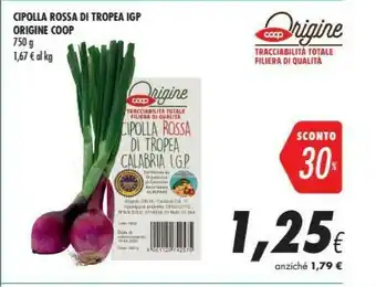 Coop Coop Cipolla Rossa Di Tropea Igp offerta