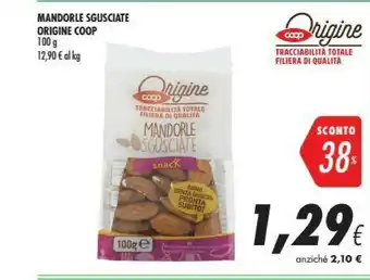 Coop Coop - Mandorle Sgusciate 100 G(ml) offerta