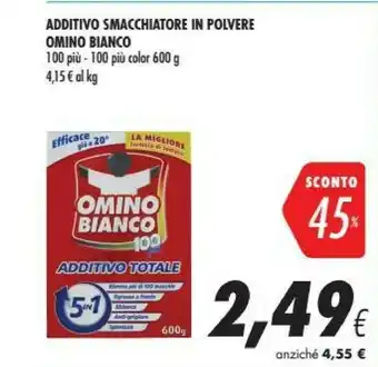 Coop Omino Bianco Additivo Smacchiatore In Polvere 100 Piu offerta