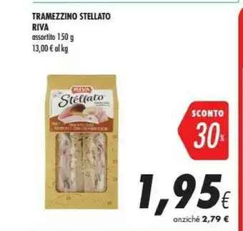 Coop Riva luciano Stellato Tramezzino Tonno E Olive Nere 150 G(ml) offerta