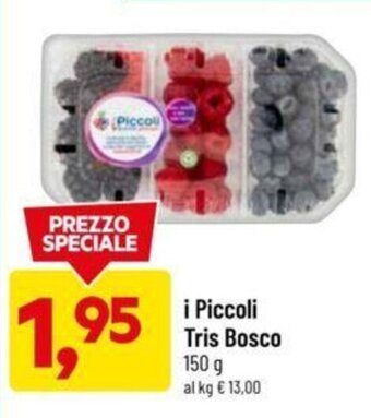 DPiù i Piccoli Tris Bosco 150 g offerta