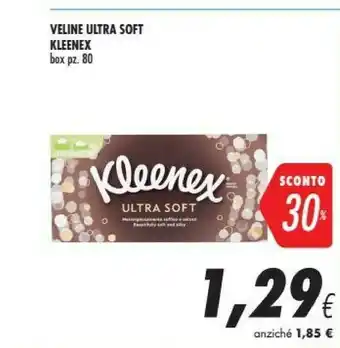 Coop Kleenex Veline Ultra Soft offerta