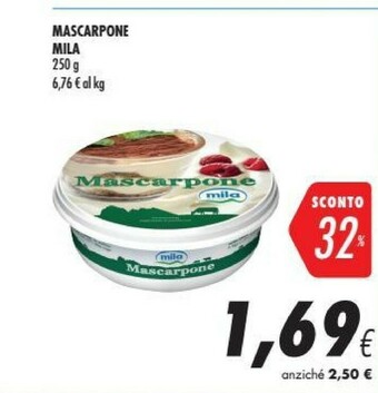 Coop Mila Mascarpone offerta