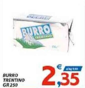 Vivo Supermercati Burro Trentino gr 250 offerta