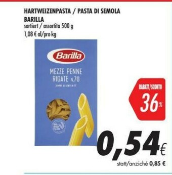Coop Barilla Pasta offerta
