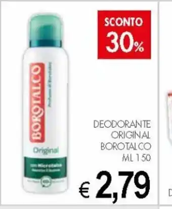 PrestoFresco Borotalco Deodorante Original 150 ml offerta