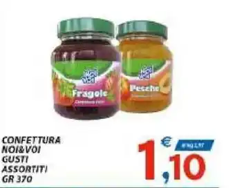 Vivo Supermercati Noi & Voi Confettura Gusti Assortiti gr 370 offerta