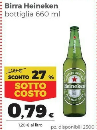 Coop Heineken Birra offerta