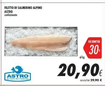 Coop Astro Filetto Di Salmerino Alpino offerta