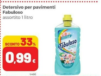Coop Fabuloso Pulizia pavimenti offerta