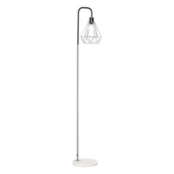 Brico Bravo Lampada da terra moderna paralume in filo metallico con base in marmo offerta