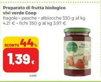Coop Vivi verde coop Marmellata offerta