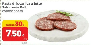 Coop Salsicce offerta