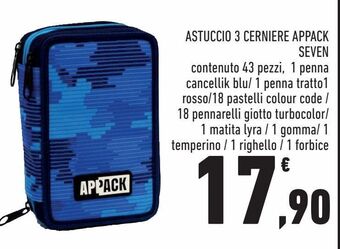 Astuccio 3 cerniere appack seven