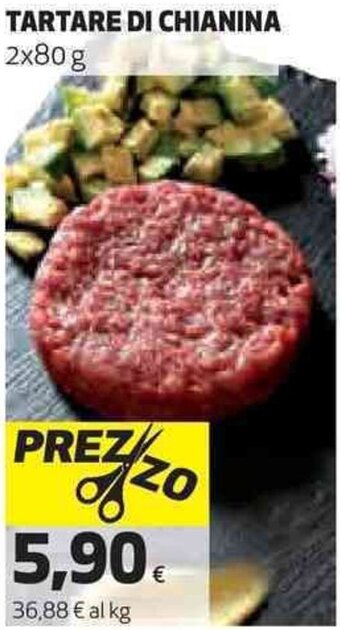 Coop Tartare di Chianina 2x80 g offerta
