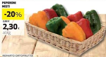 Coop Peperoni Misti offerta