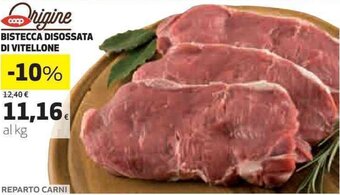 Coop Bistecca Disossata Di Vitellone offerta