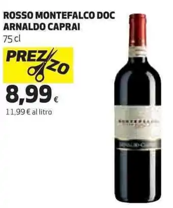 Coop Rosso Montefalco DOC Arnaldo Caprai 75 cl offerta