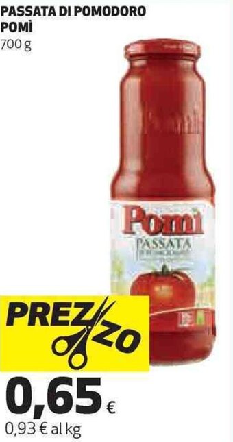 Coop Pomì Passata di Pomodoro 700 g offerta