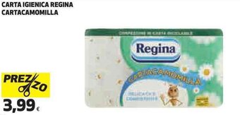 Coop Regina Carta Igienica Cartacamomilla offerta