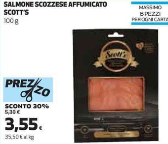 Scott's Salmone Scozzese Affumicato 100 g