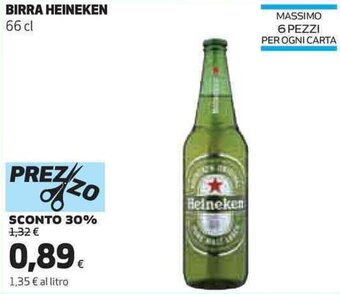 Coop Heineken Birra 66 cl offerta