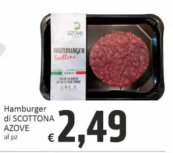 Azove Hamburger di Scottona