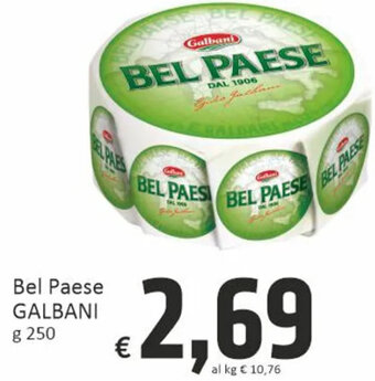 Paghi Poco Galbani Bel Paese g 250 offerta