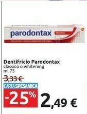 Carrefour Market Dentifricio offerta