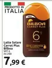 Carrefour Bilboa Crema solare offerta