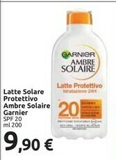 Carrefour Garnier Crema solare offerta